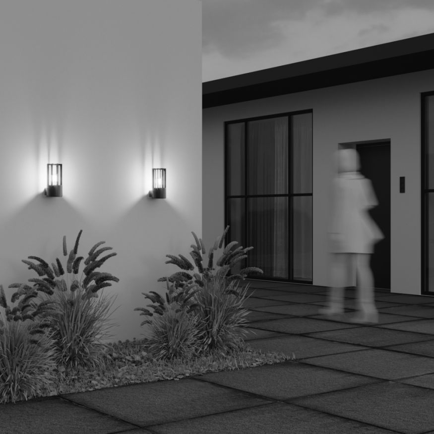 Настенный светильник (бра) Outdoor O453WL-01GF MAYTONI Barrel Графит