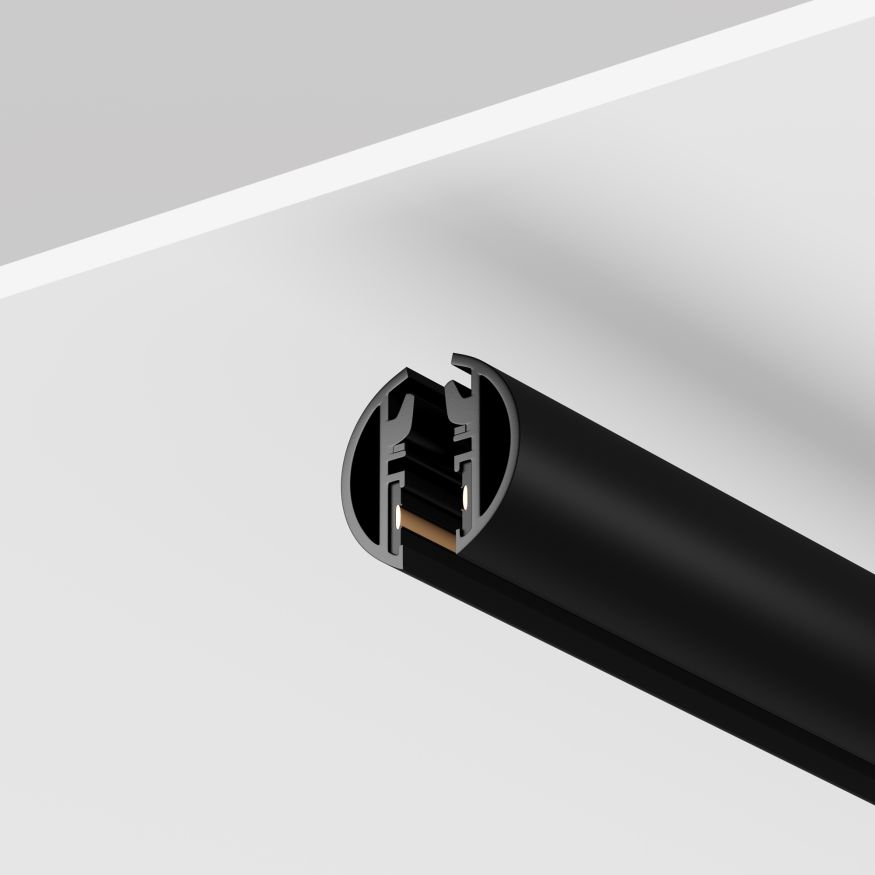 Шинопровод накладной/подвесной Technical TRX184-R-112B MAYTONI Busbar trunkings Levity Черный