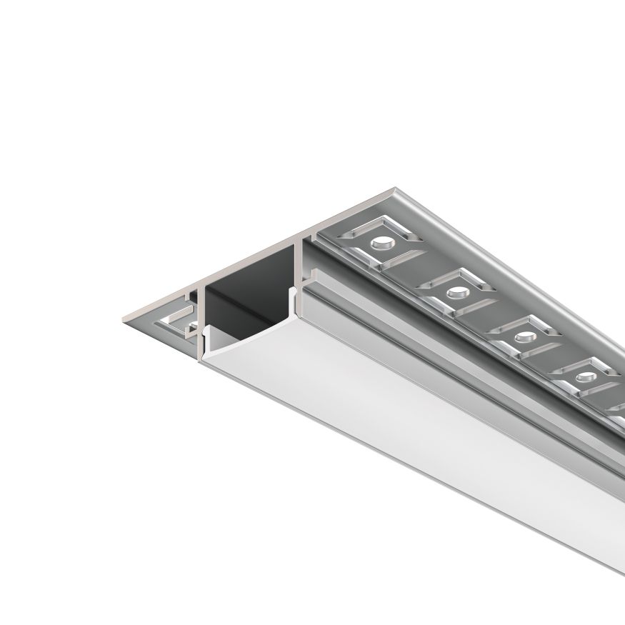 Профиль Led Strip ALM-6114-S-2M MAYTONI Встраиваемый со скрытым фланцем профиль Серебро