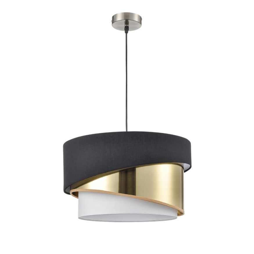 Светильник подвесной LUMION 8041/3 INDIRA никель, черный, золотой, белый