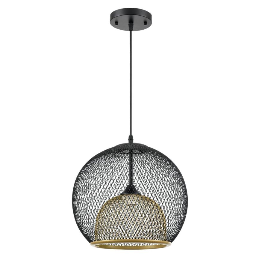 Светильник подвесной LUMION 8052/1А LEONELA черный, золотой