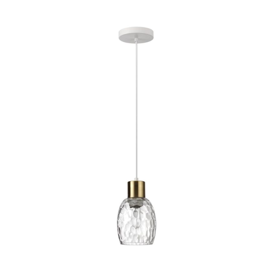Подвес LUMION 6583/1A ICE белый, золотой, прозрачный