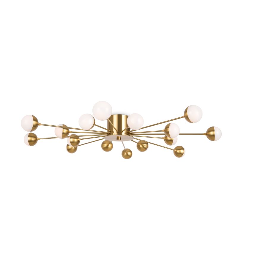 Потолочный светильник Freya FR5242CL-16BS Freya Celebrity Латунь