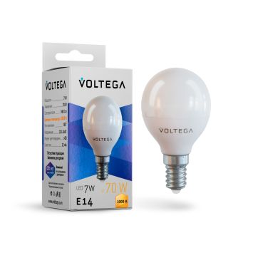 Лампочка Voltega 7242 Voltega Globe 7W Белый