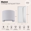Архитектурная подсветка Outdoor O573WL-L6W MAYTONI Fulton Белый