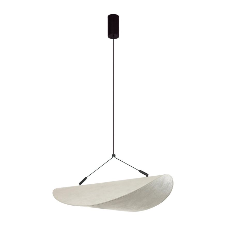 Подвесной ODEON LIGHT 7067/30L SILK черный/белый