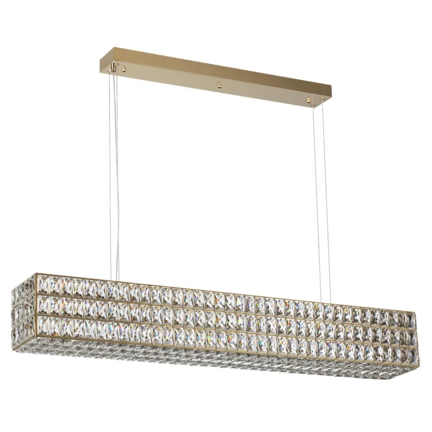 Подвесной светильник ODEON LIGHT 4926/48L PANTA золотой/прозрачный