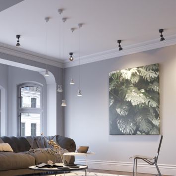 Светильник без драйвера для арт. 358367-358376 NOVOTECH 358389 COMPO хром/черный