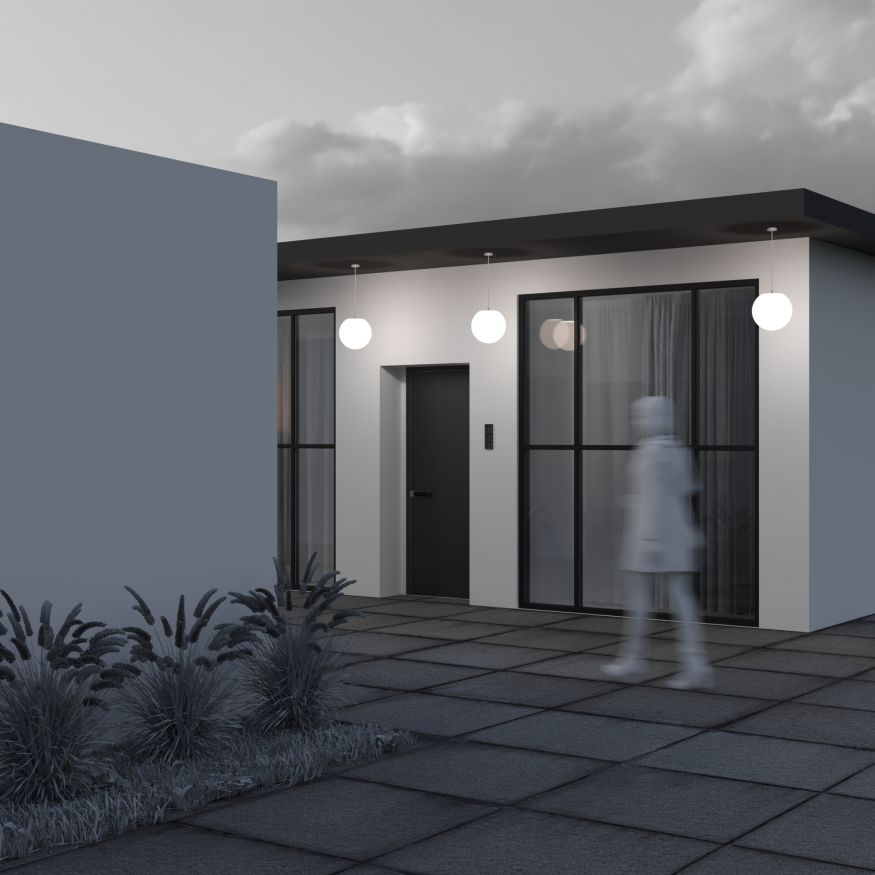 Подвесной светильник Outdoor O594PL-01W MAYTONI Erda Белый