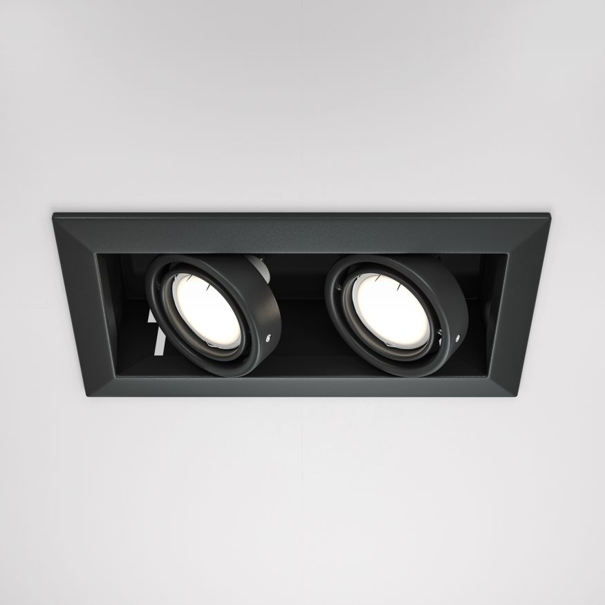 Встраиваемый светильник Technical DL008-2-02-B MAYTONI Metal Modern Черный