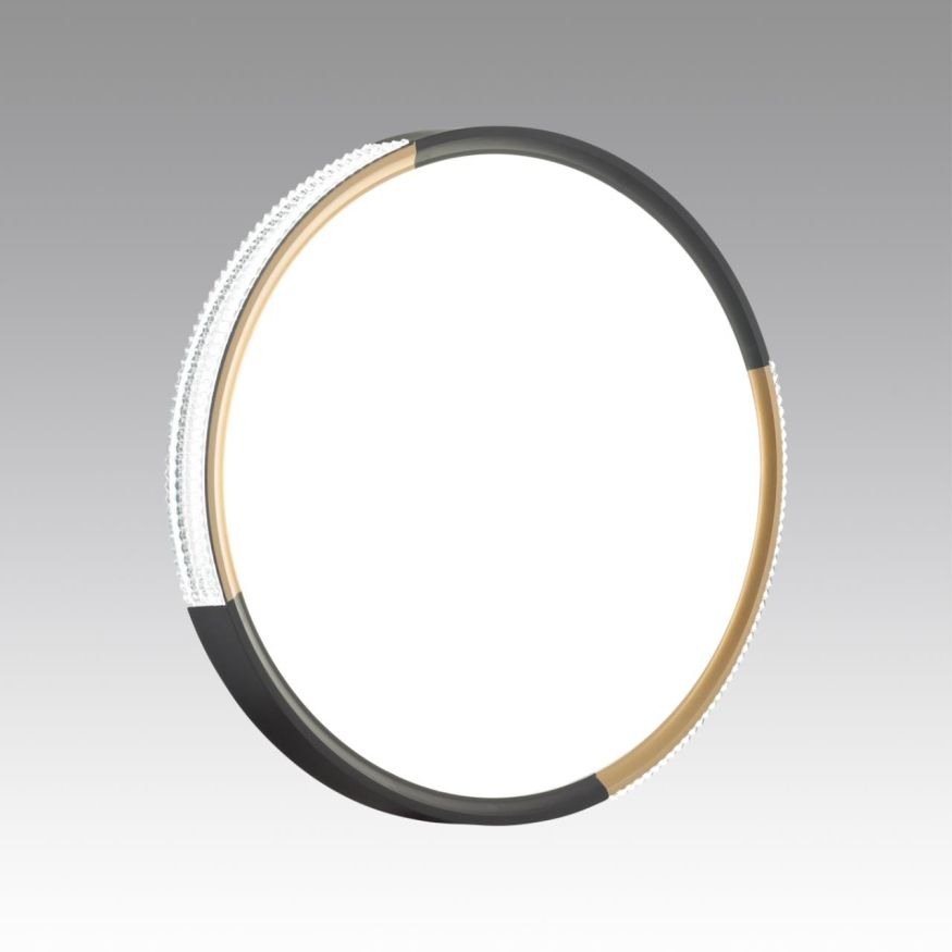 Настенно-потолочный светильник SONEX 7629/EL VELIO белый/черный/золотистый