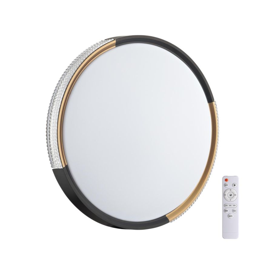 Настенно-потолочный светильник SONEX 7629/EL VELIO белый/черный/золотистый