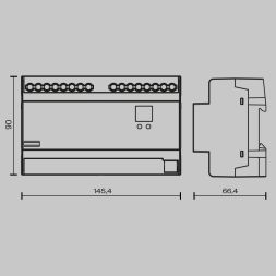 Диммер Lighting control 721020 Lighting control Диммеры Белый