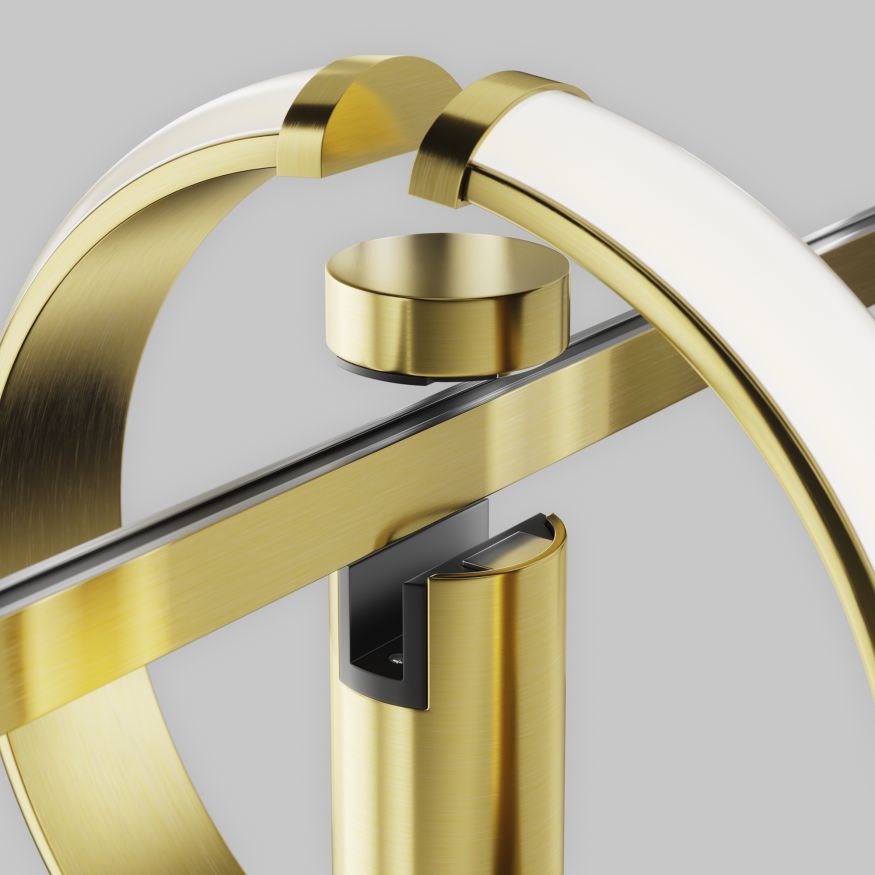 Трековый светильник Technical TR230-1-10W3K-BS MAYTONI Zero Латунь