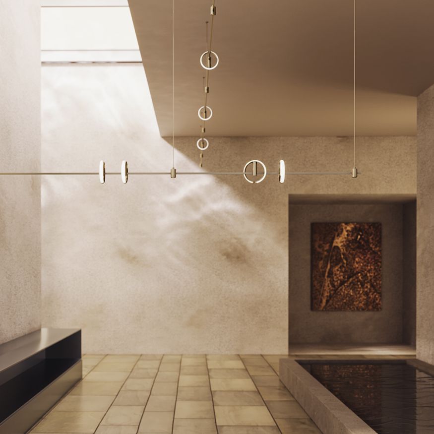 Трековый светильник Technical TR230-1-10W3K-BS MAYTONI Zero Латунь