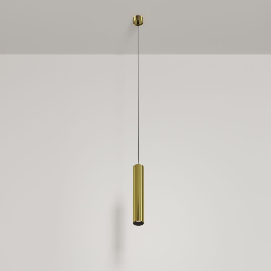 Подвесной светильник Technical P072PL-L12W3K-BS MAYTONI Focus LED Латунь