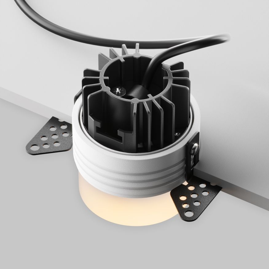 Встраиваемый светильник Technical DL065-12W3K-TRS-W MAYTONI Nude Белый