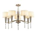 Люстра ODEON LIGHT EXCLUSIVE 5403/7 Latte бронзовый/светло-коричневый/кофейный/кремовый