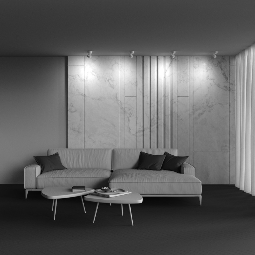 Потолочный светильник Technical C024CL-12W2.7K-W-1 MAYTONI Onda Белый