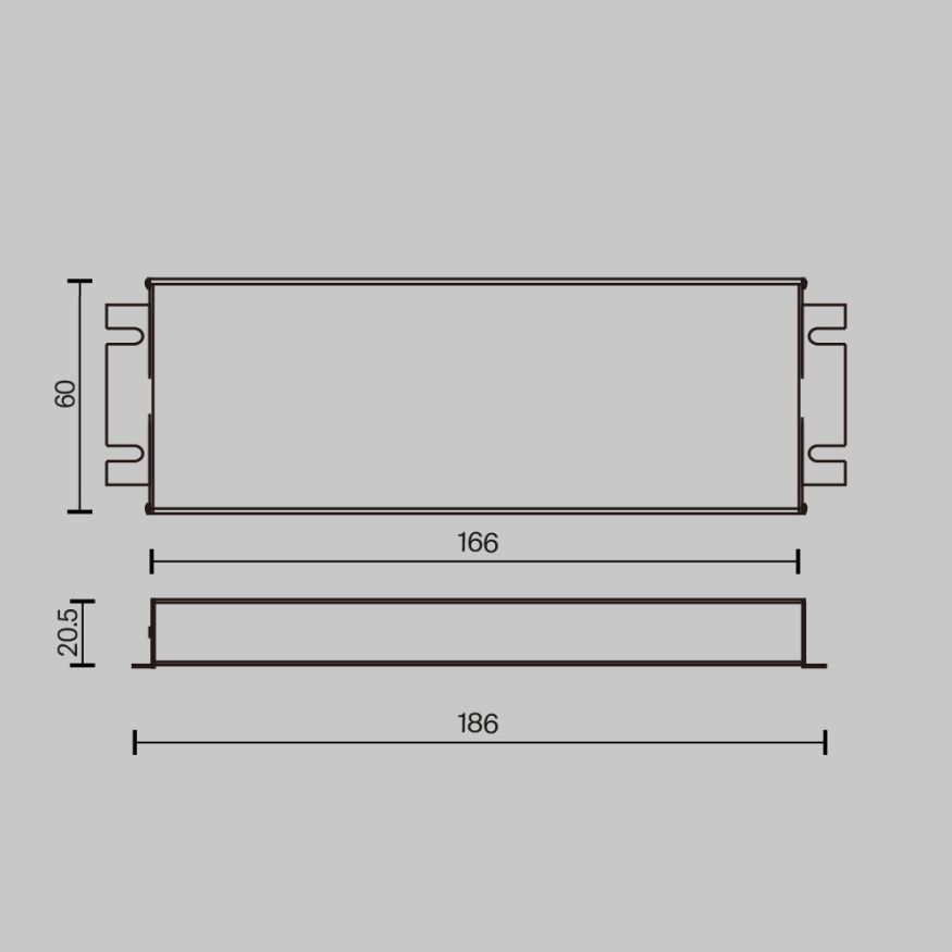 Источник напряжения Lighting control 734001 Lighting control Источники напряжения Triac Серебро