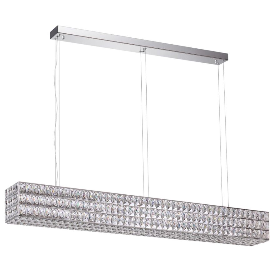 Подвесной светильник ODEON LIGHT 4927/60L PANTA хром/прозрачный