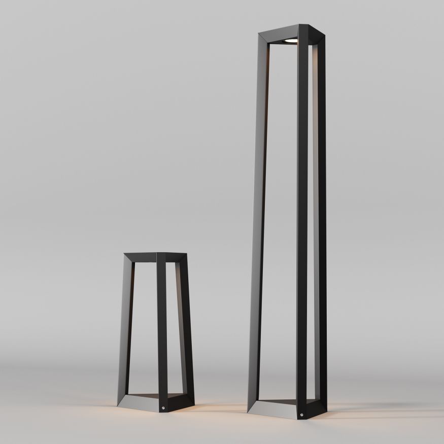 Ландшафтный светильник Outdoor O466FL-L12B3K MAYTONI Luft Черный