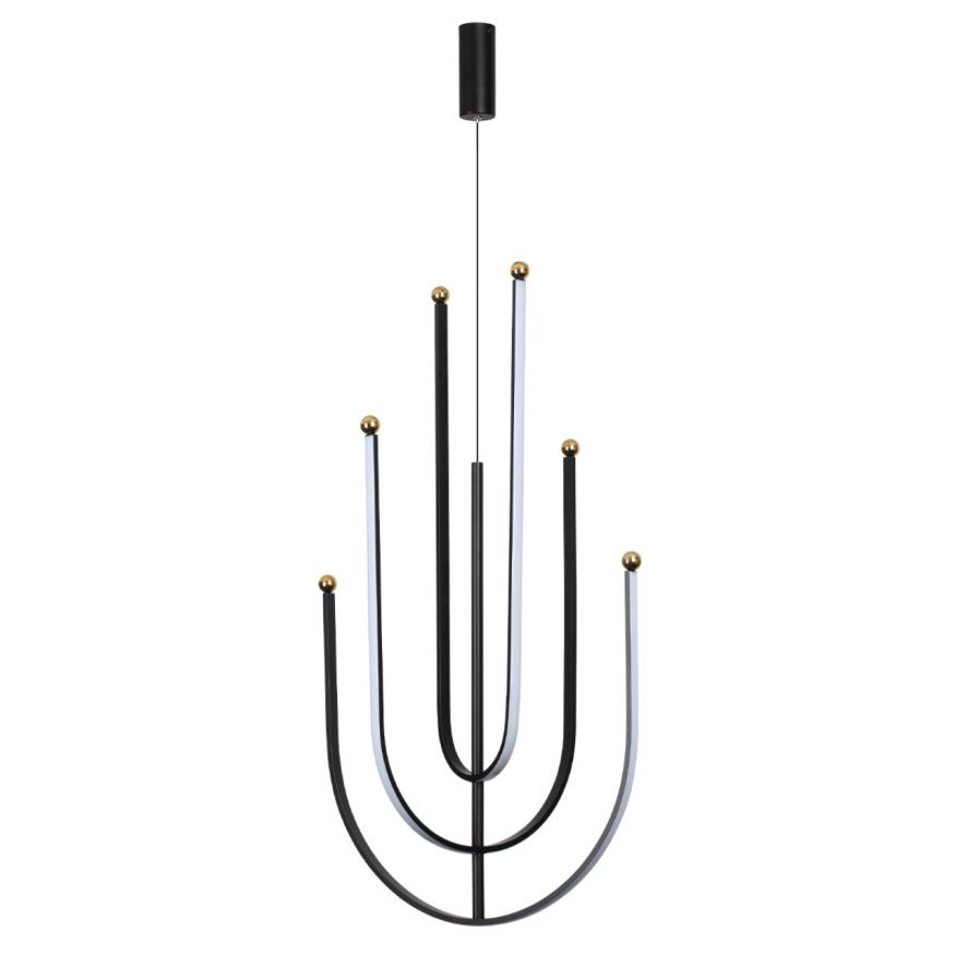 Подвесной светильник ODEON LIGHT 6633/70L MEMFI металл/черный