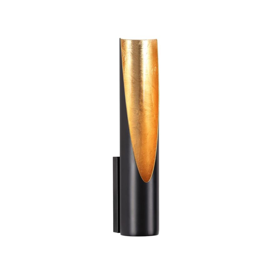 Настенный светильник ODEON LIGHT 6671/8WL WHITNEY черный/золотое фольгирование