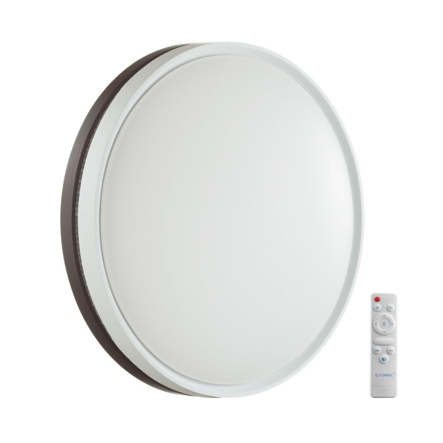 Настенно-потолочный светильник SONEX 7668/EL NOHAVA BROWN белый/темно-коричневый