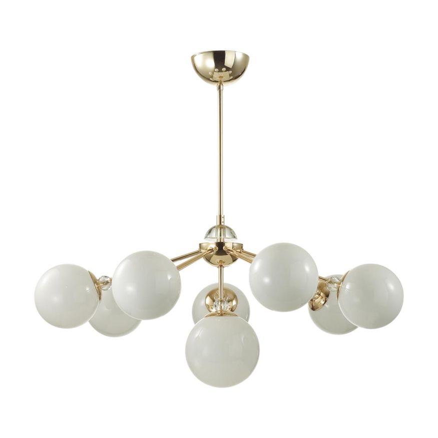 Люстра потолочная LUMION 6536/8C MARSHA золотой