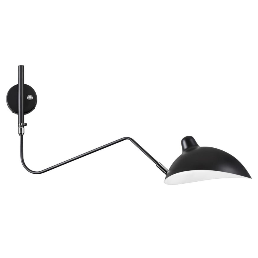 Настенный светильник ODEON LIGHT 4831/1W KERBI черный/хром
