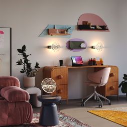 Настольный светильник Maytoni MOD387TL-L8CH3K Maytoni Mangata Хром