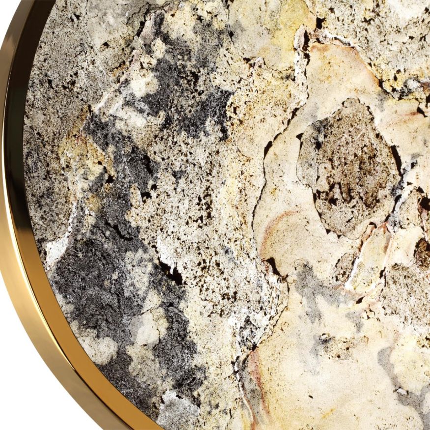 Настенно-потолочный светильник ODEON LIGHT 5079/50L BERGI золотой глянцевый/серо-бежевый