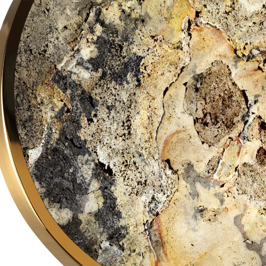 Настенно-потолочный светильник ODEON LIGHT 5079/50L BERGI золотой глянцевый/серо-бежевый