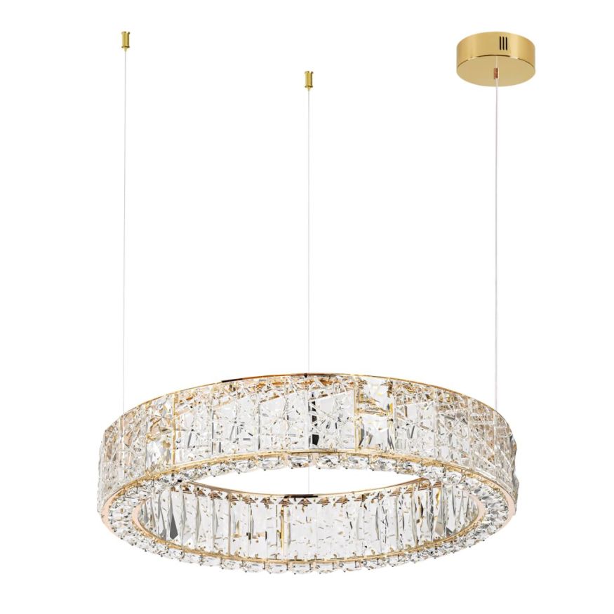 Люстра ODEON LIGHT 5071/70L VERSION золото/прозрачный