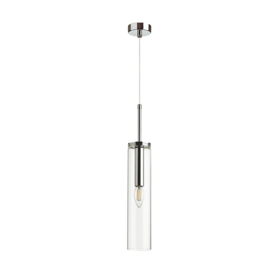 Подвес ODEON LIGHT 4695/1 KLUM хром/прозрачный