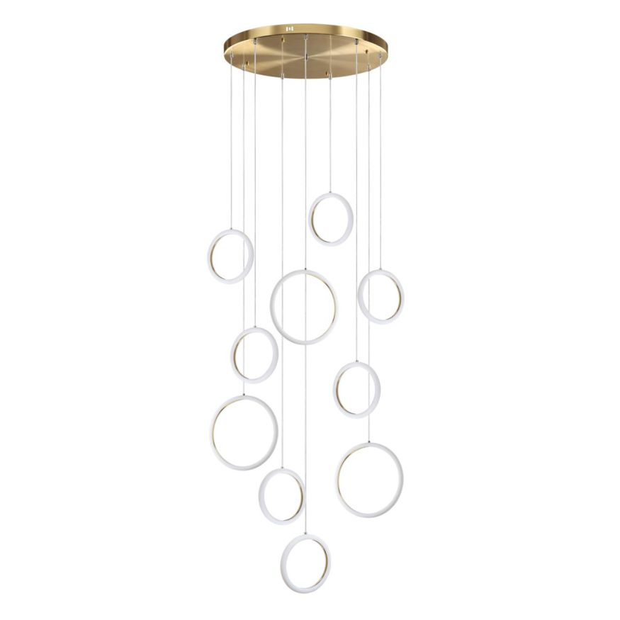 Светильник подвесной LUMION 5297/99L NOVA золотой