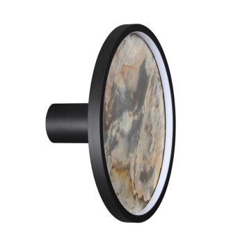 Настенно-потолочные ODEON LIGHT 5078/25L STOFLAKE матовый черный/серо-бежевый