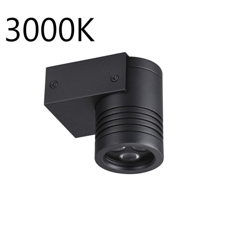 Фасадный светильник ODEON LIGHT 6648/6WL3 STIMA черный