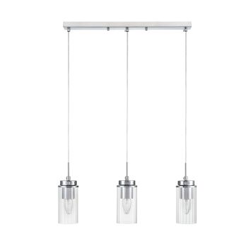 Подвес LUMION 8102/3A ISHA хром, прозрачный