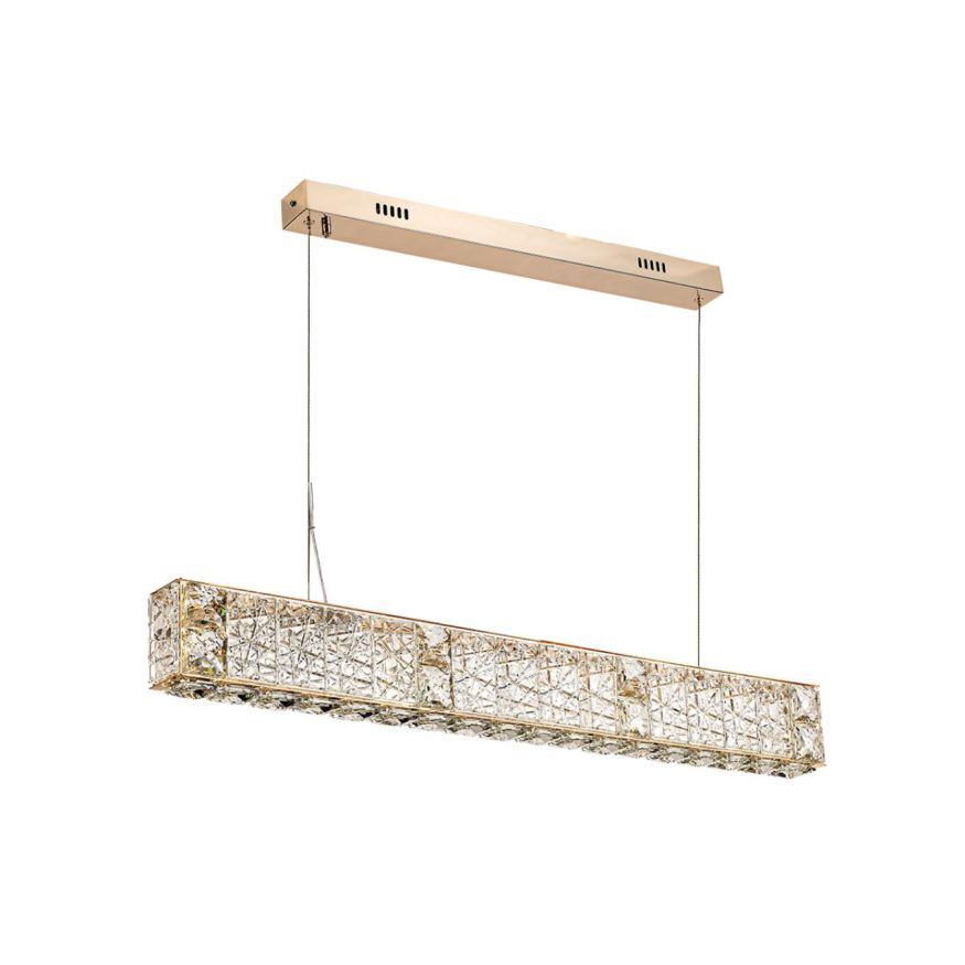 Люстра ODEON LIGHT 5071/40L VERSION золото/прозрачный