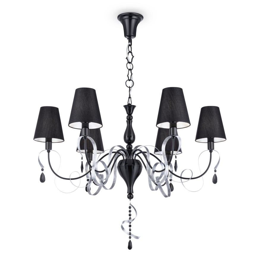 Люстра Maytoni ARM010-06-R Maytoni Intreccio Черный и Хром