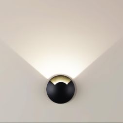 Встраиваемый грунтовый светильник ODEON LIGHT 6662/1GL3 WALD черный