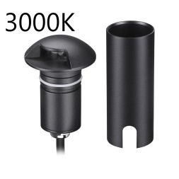 Встраиваемый грунтовый светильник ODEON LIGHT 6662/1GL3 WALD черный