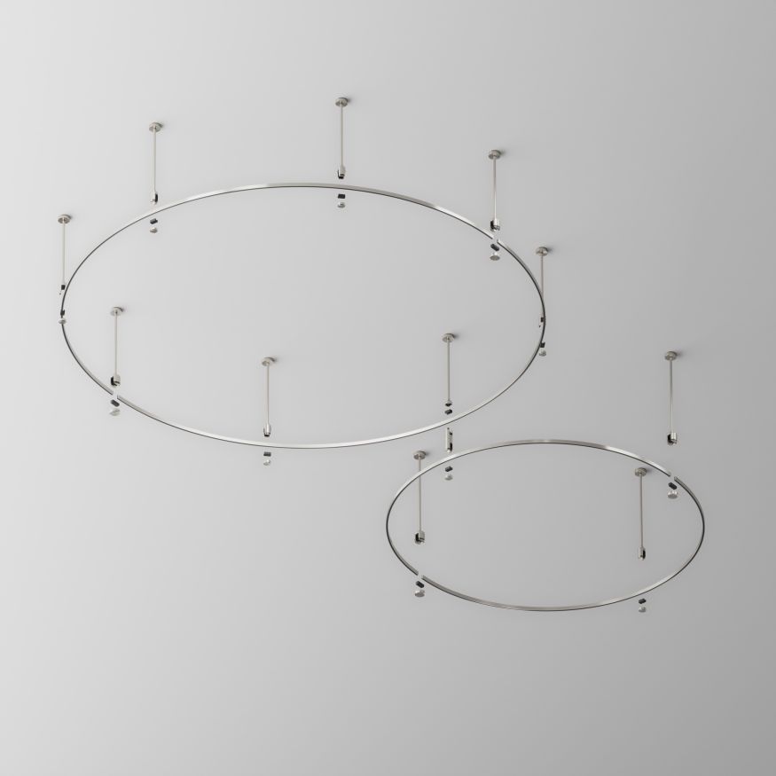 Шинопровод накладной/подвесной Technical TRX154-2SR-D1800-PT MAYTONI Busbar trunkings Flarity Платина