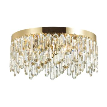 Люстра ODEON LIGHT 4986/6C DAKISA золотой/хрусталь