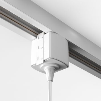 Комплектующие для систем освещения с токоведущими элементами Technical TRA010-1-A-W MAYTONI Accessories for tracks Unity Белый