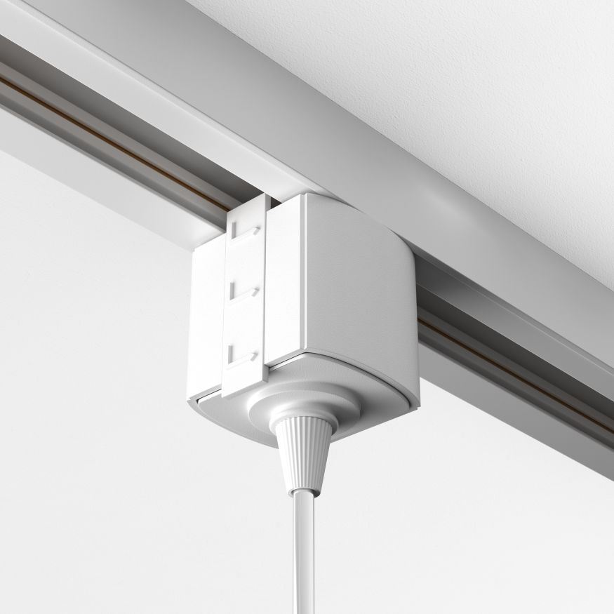 Комплектующие для систем освещения с токоведущими элементами Technical TRA010-1-A-W MAYTONI Accessories for tracks Unity Белый
