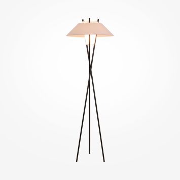 Напольный светильник (торшер) Maytoni MOD006FL-01B Maytoni Bastone Черный