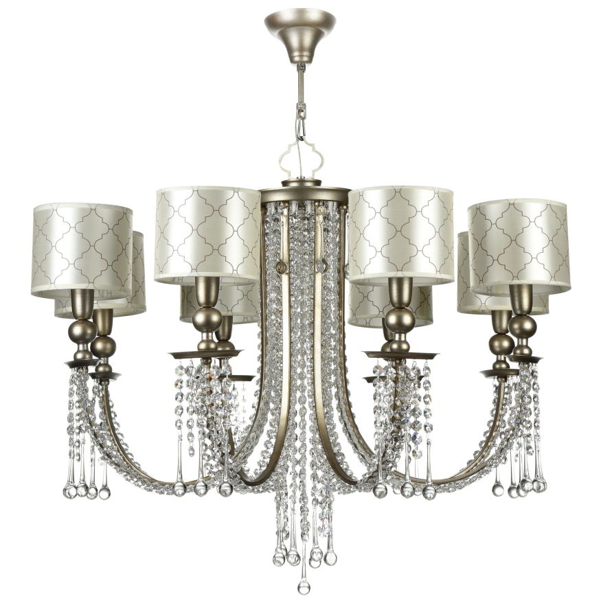 Люстра Maytoni H018-PL-08-NG Maytoni Bience Серебро